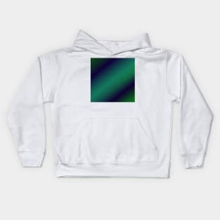 GREEN BLUE BLACK ABSTRACT TEXTURE Kids Hoodie